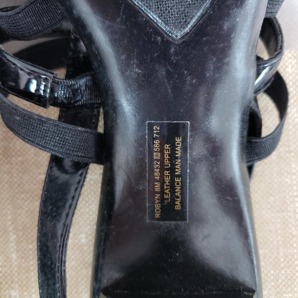 Adagio Leather Heeled Sandals Sz8 - Picture 5 of 5
